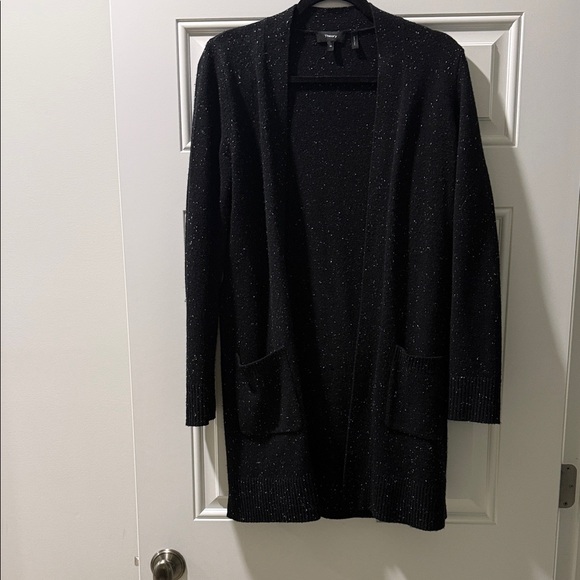Theory Sweaters - Theory Black Sparkle Women's Cardigan